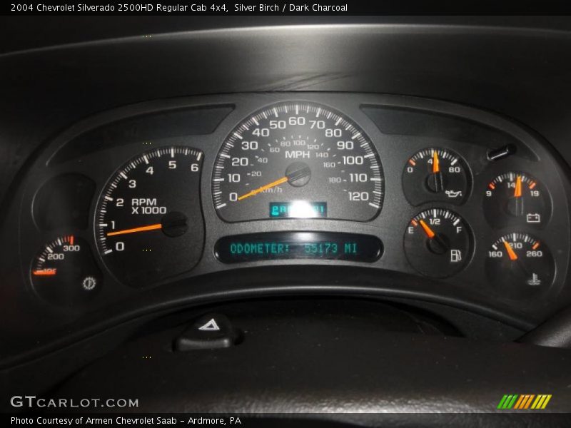  2004 Silverado 2500HD Regular Cab 4x4 Regular Cab 4x4 Gauges