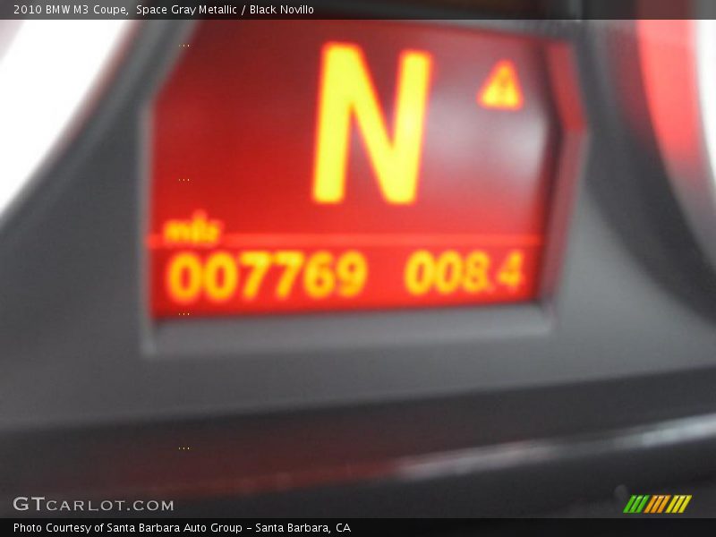 Space Gray Metallic / Black Novillo 2010 BMW M3 Coupe