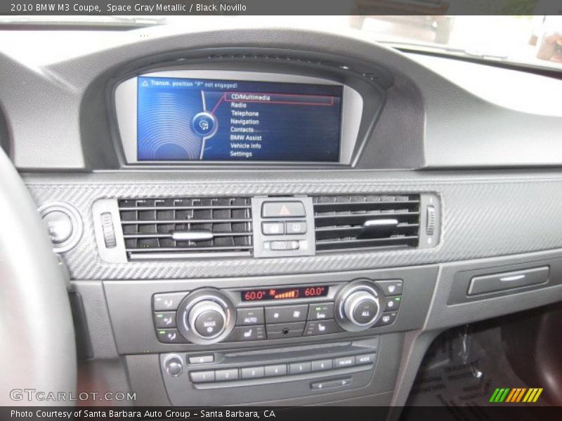 Controls of 2010 M3 Coupe