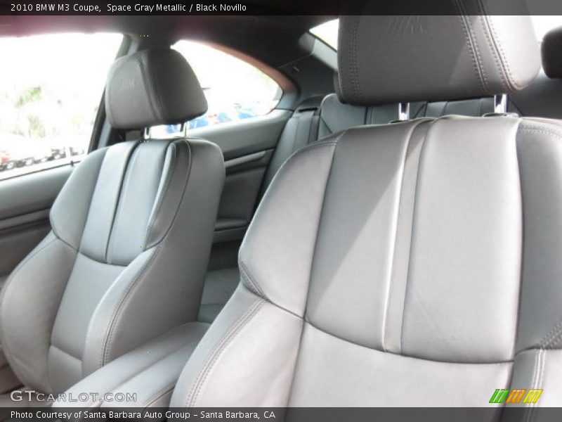 Space Gray Metallic / Black Novillo 2010 BMW M3 Coupe
