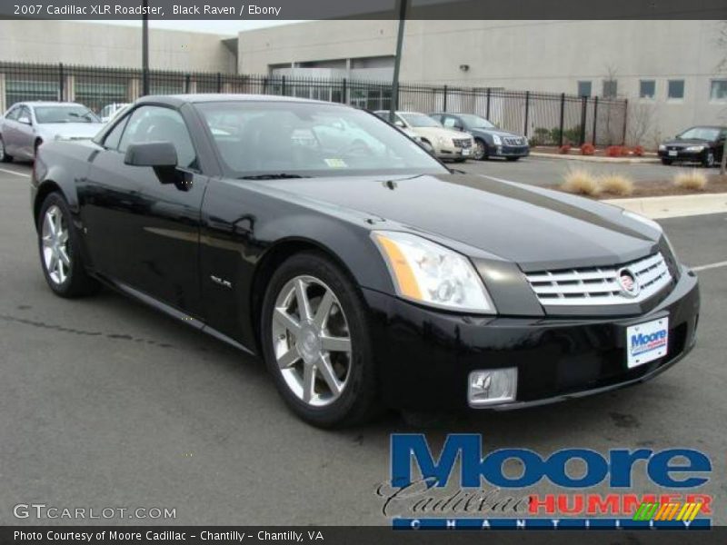 Black Raven / Ebony 2007 Cadillac XLR Roadster