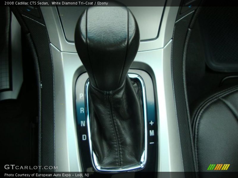 White Diamond Tri-Coat / Ebony 2008 Cadillac CTS Sedan