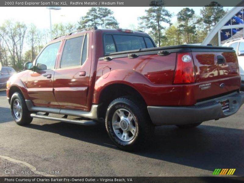 Redfire Metallic / Medium Flint 2003 Ford Explorer Sport Trac XLS
