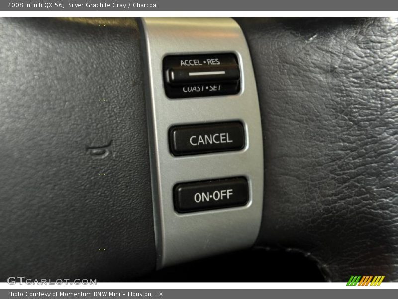 Silver Graphite Gray / Charcoal 2008 Infiniti QX 56