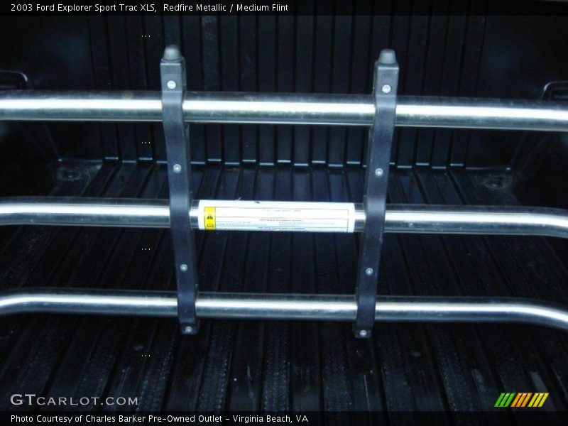 Redfire Metallic / Medium Flint 2003 Ford Explorer Sport Trac XLS