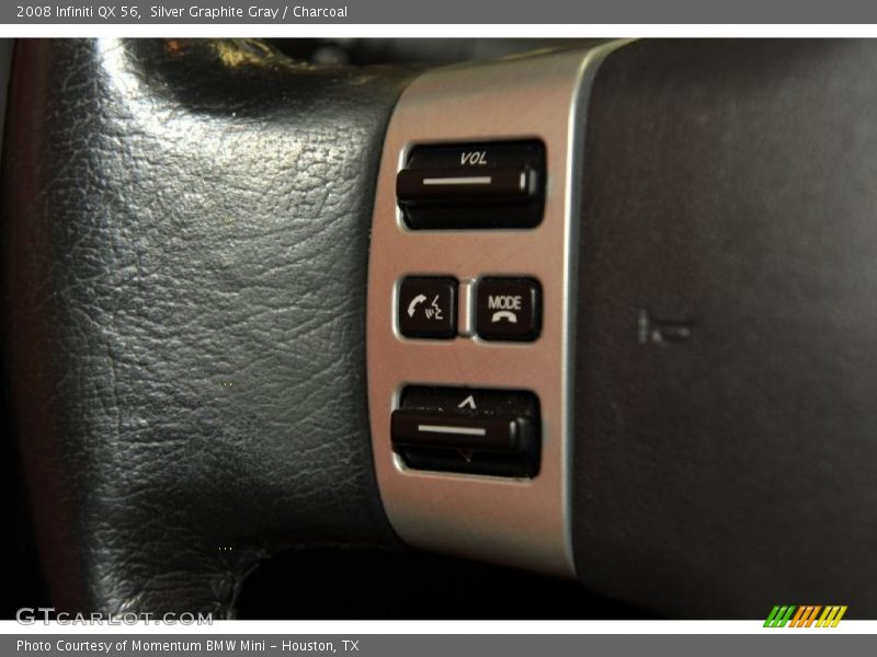 Silver Graphite Gray / Charcoal 2008 Infiniti QX 56