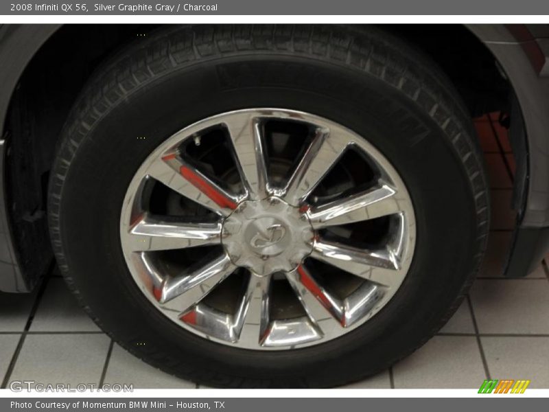 Silver Graphite Gray / Charcoal 2008 Infiniti QX 56