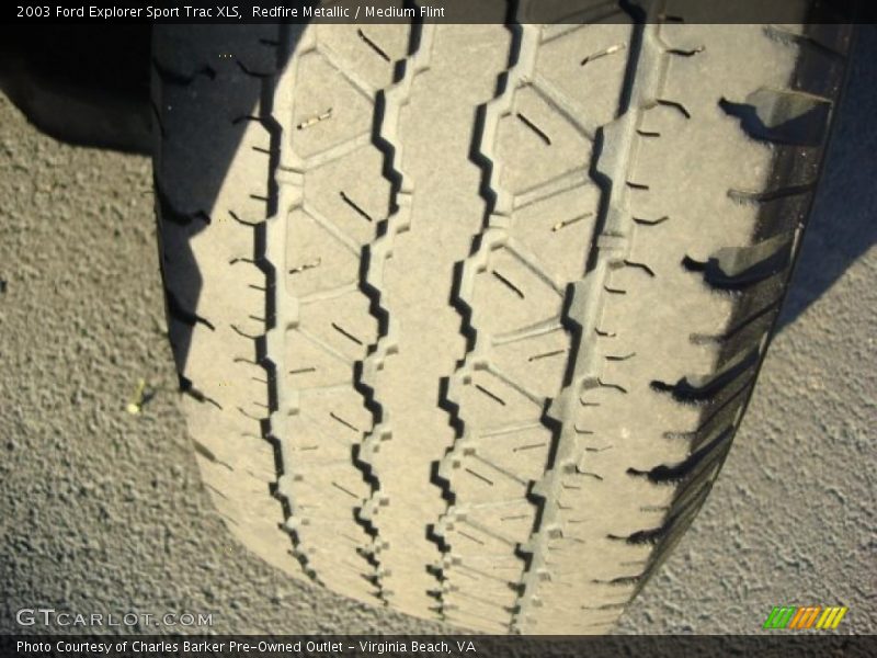 Redfire Metallic / Medium Flint 2003 Ford Explorer Sport Trac XLS