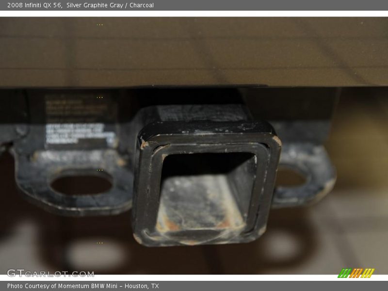 Silver Graphite Gray / Charcoal 2008 Infiniti QX 56