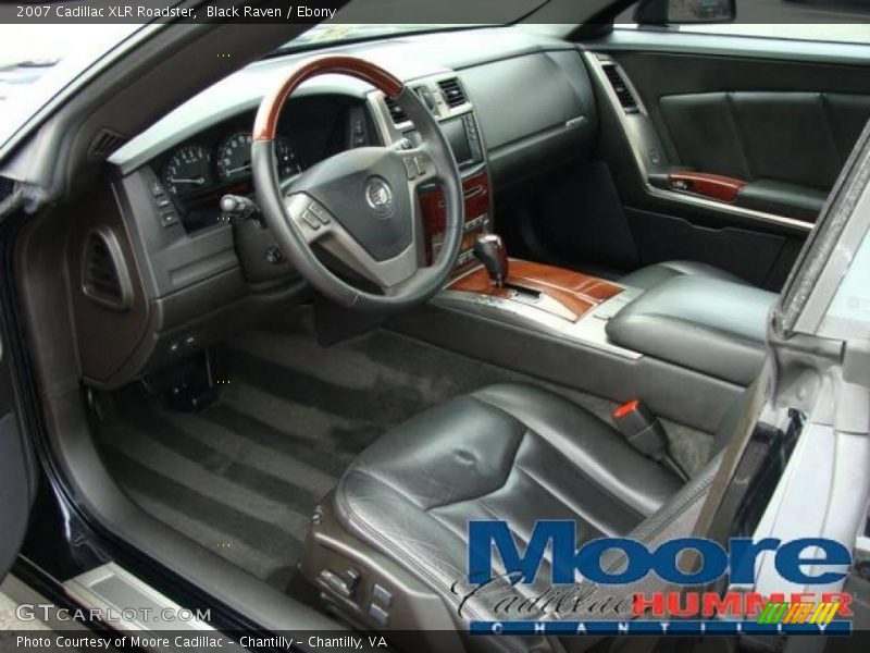 Black Raven / Ebony 2007 Cadillac XLR Roadster