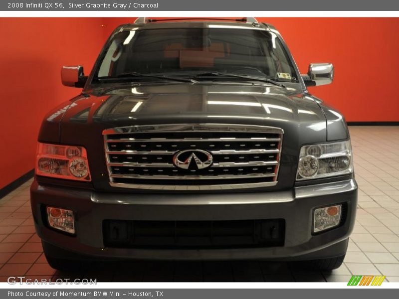 Silver Graphite Gray / Charcoal 2008 Infiniti QX 56