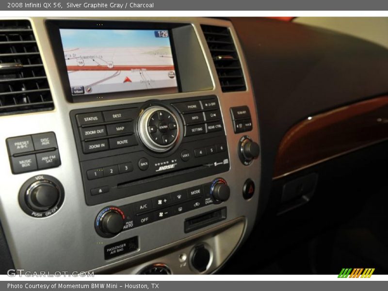 Silver Graphite Gray / Charcoal 2008 Infiniti QX 56