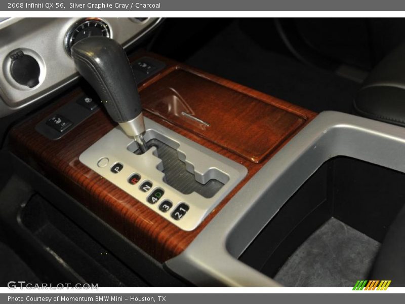 Silver Graphite Gray / Charcoal 2008 Infiniti QX 56