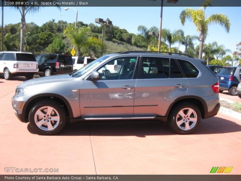 Space Grey Metallic / Black 2008 BMW X5 4.8i
