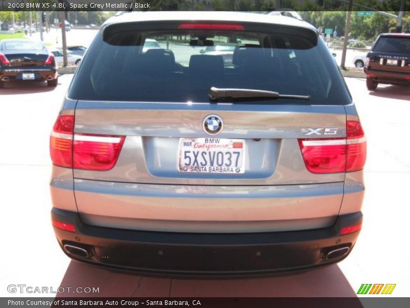 Space Grey Metallic / Black 2008 BMW X5 4.8i