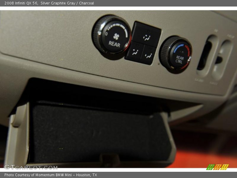 Silver Graphite Gray / Charcoal 2008 Infiniti QX 56