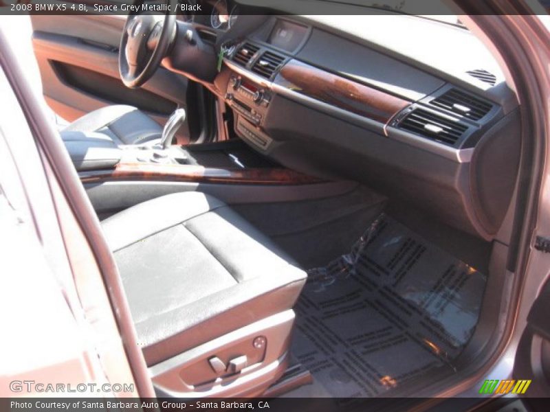 Space Grey Metallic / Black 2008 BMW X5 4.8i