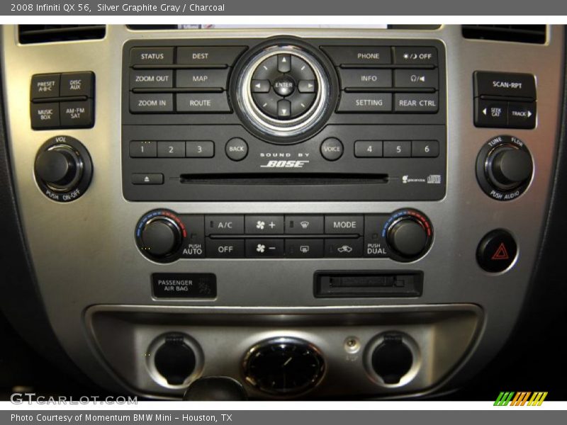 Silver Graphite Gray / Charcoal 2008 Infiniti QX 56