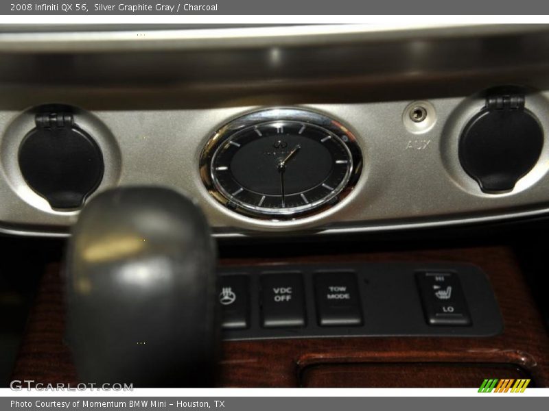 Silver Graphite Gray / Charcoal 2008 Infiniti QX 56