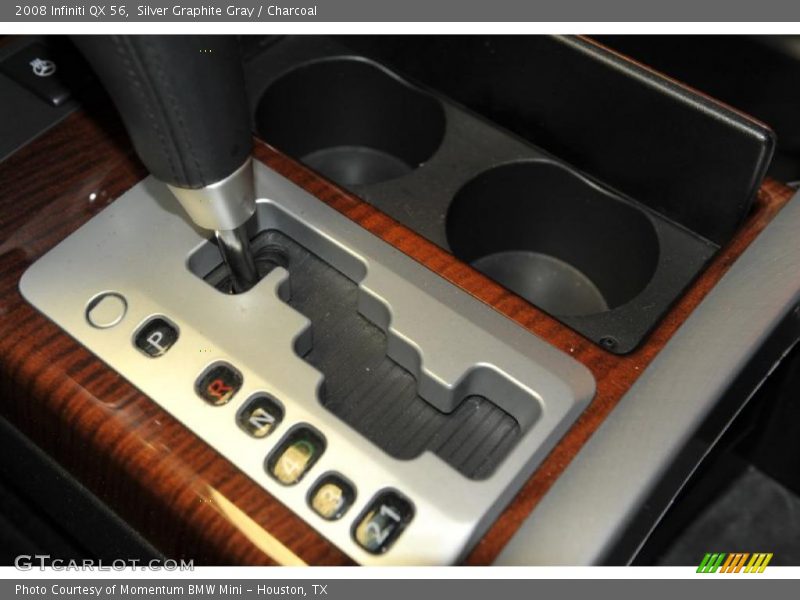 Silver Graphite Gray / Charcoal 2008 Infiniti QX 56