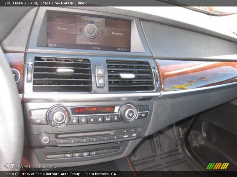 Space Grey Metallic / Black 2008 BMW X5 4.8i