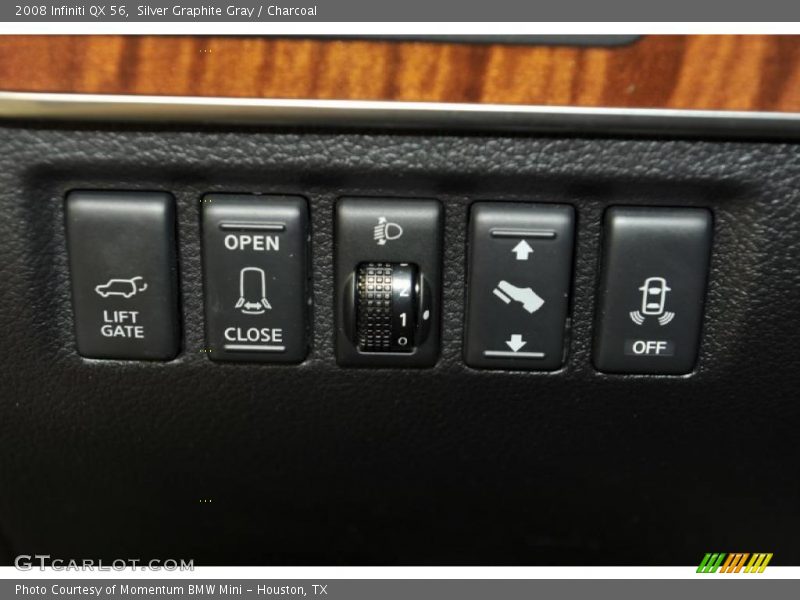 Silver Graphite Gray / Charcoal 2008 Infiniti QX 56