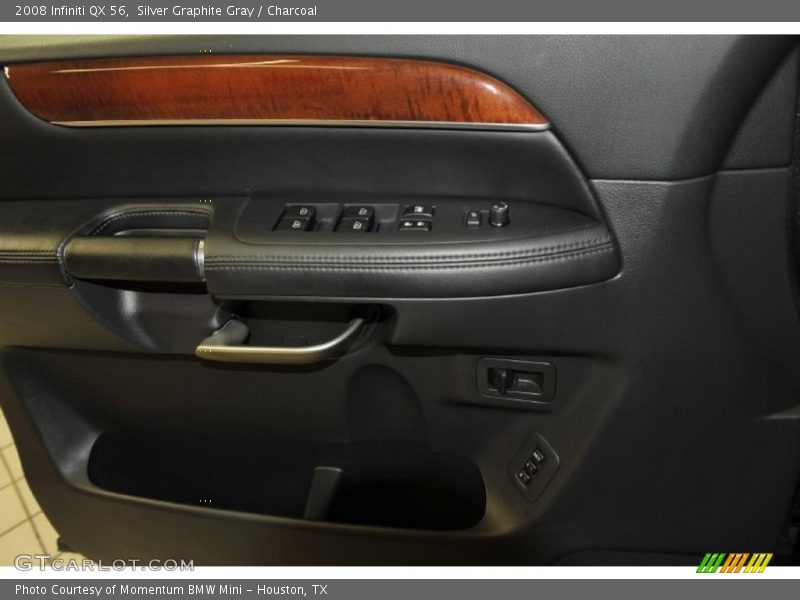 Silver Graphite Gray / Charcoal 2008 Infiniti QX 56