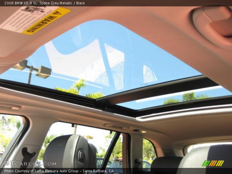 Space Grey Metallic / Black 2008 BMW X5 4.8i