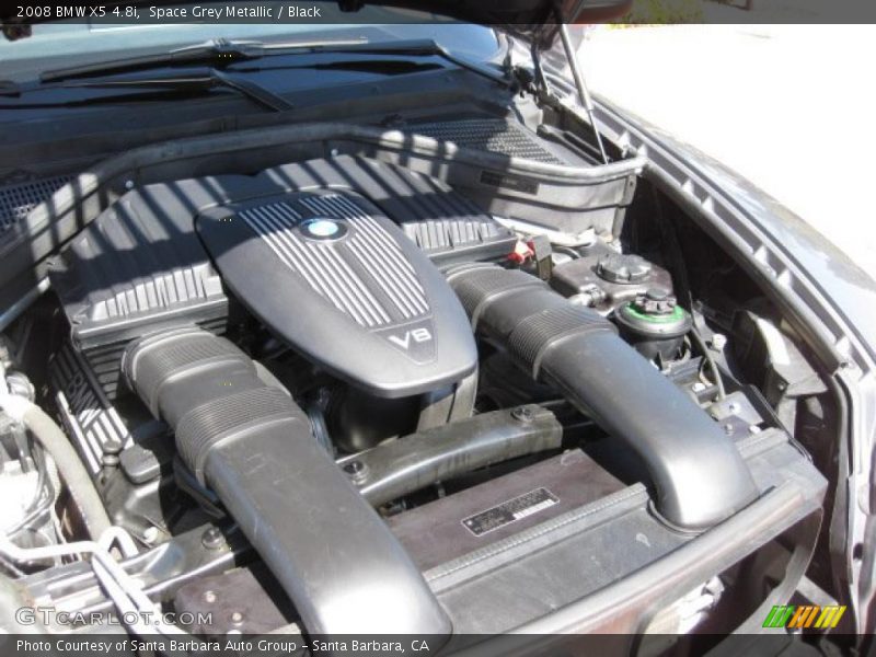 Space Grey Metallic / Black 2008 BMW X5 4.8i