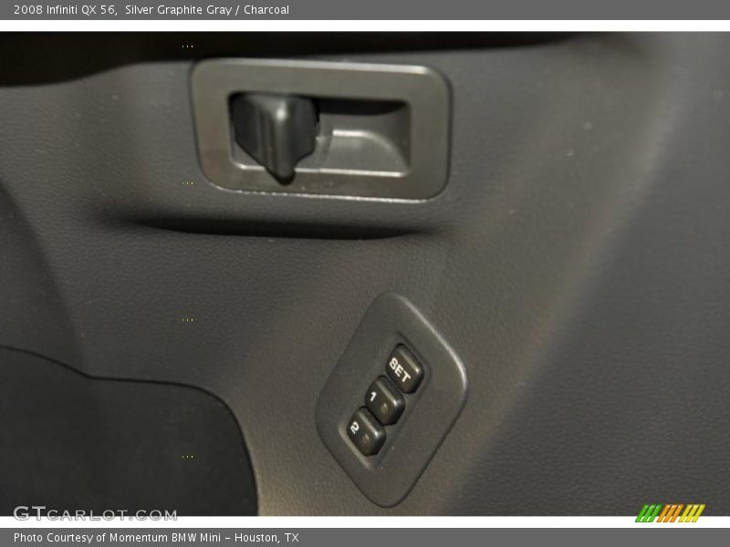 Silver Graphite Gray / Charcoal 2008 Infiniti QX 56