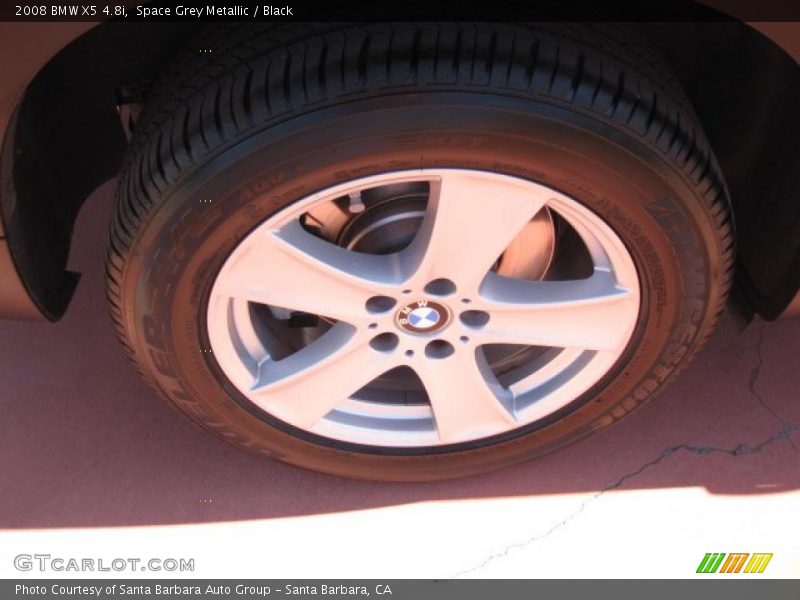 Space Grey Metallic / Black 2008 BMW X5 4.8i