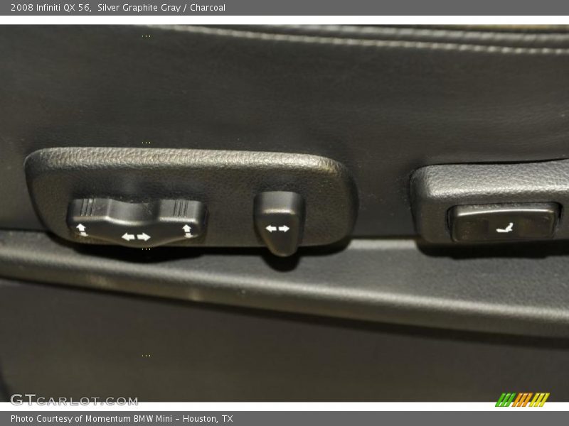Silver Graphite Gray / Charcoal 2008 Infiniti QX 56