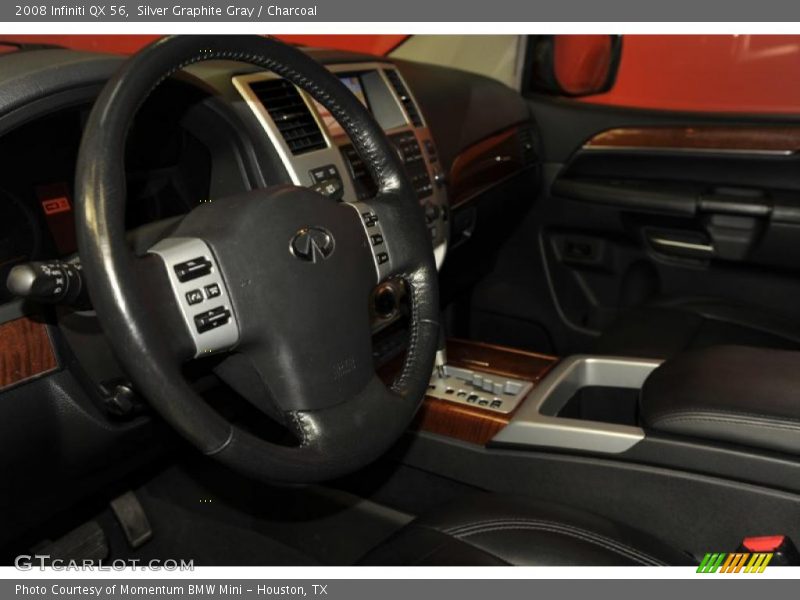 Silver Graphite Gray / Charcoal 2008 Infiniti QX 56