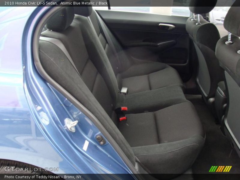 Atomic Blue Metallic / Black 2010 Honda Civic LX-S Sedan