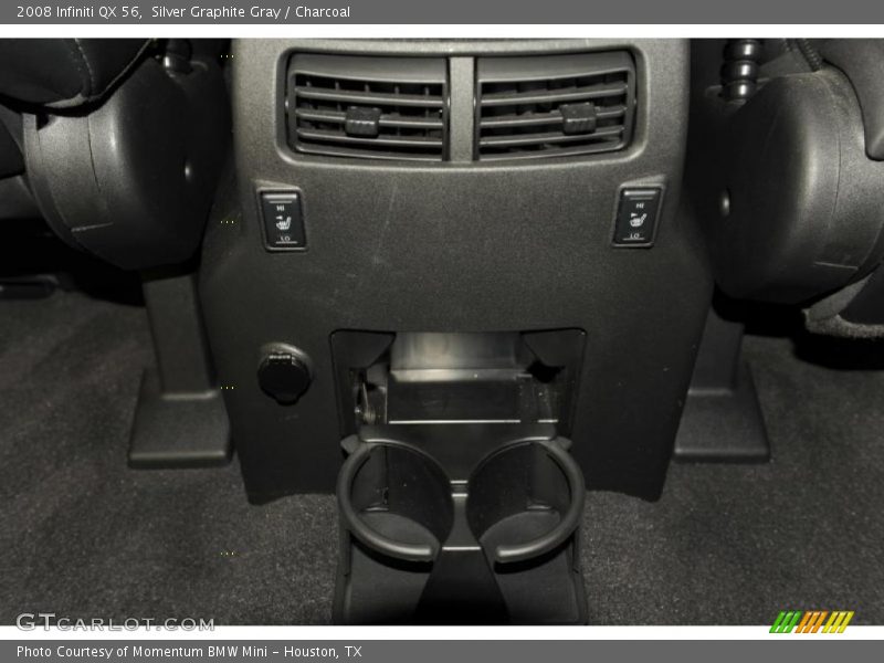 Silver Graphite Gray / Charcoal 2008 Infiniti QX 56
