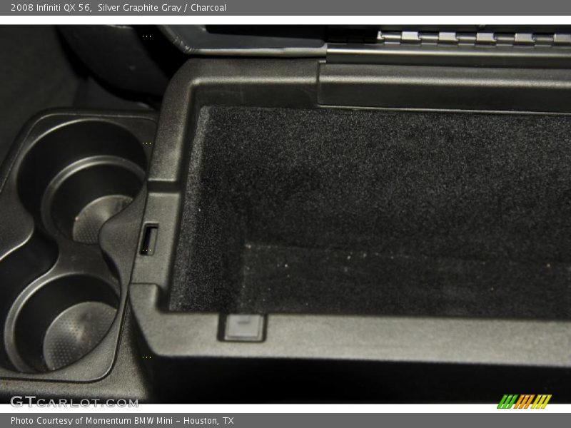 Silver Graphite Gray / Charcoal 2008 Infiniti QX 56