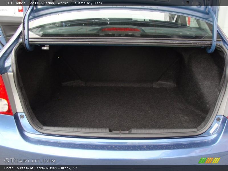 Atomic Blue Metallic / Black 2010 Honda Civic LX-S Sedan