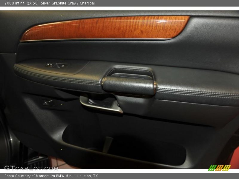 Silver Graphite Gray / Charcoal 2008 Infiniti QX 56