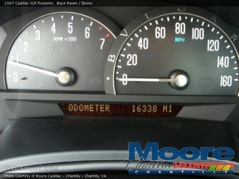 Black Raven / Ebony 2007 Cadillac XLR Roadster