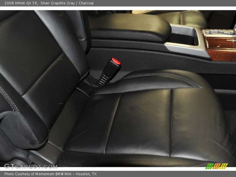 Silver Graphite Gray / Charcoal 2008 Infiniti QX 56
