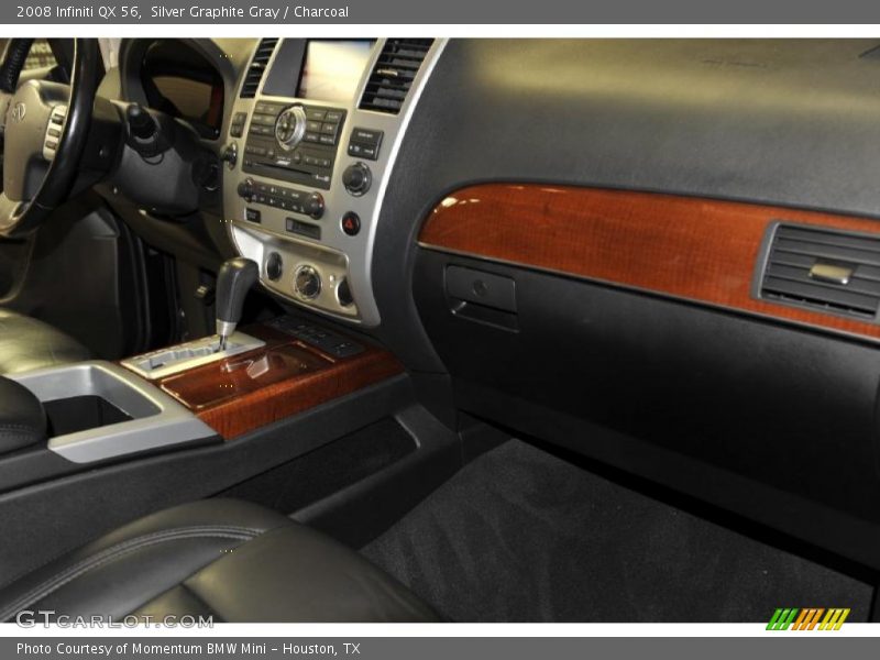 Silver Graphite Gray / Charcoal 2008 Infiniti QX 56