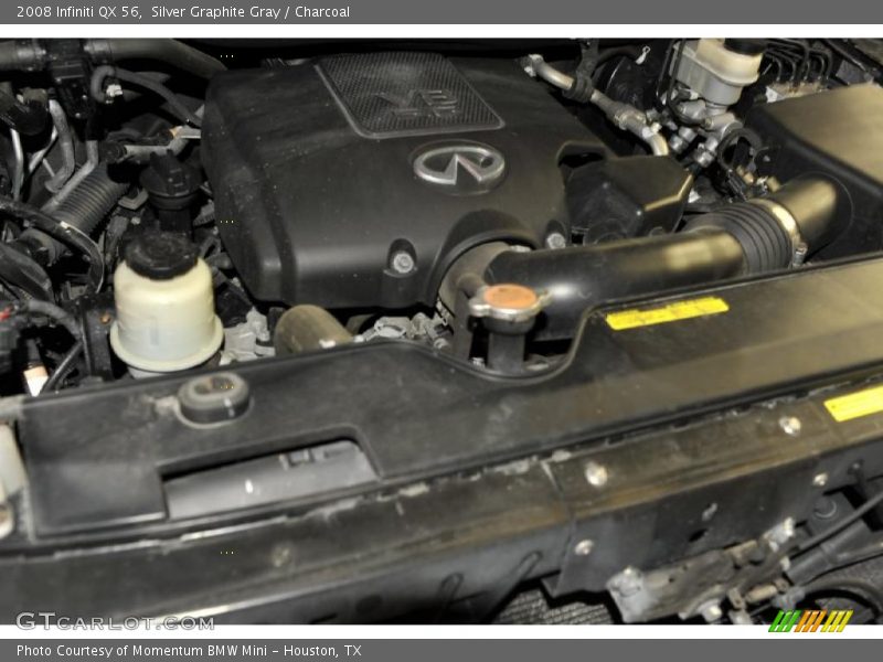 Silver Graphite Gray / Charcoal 2008 Infiniti QX 56