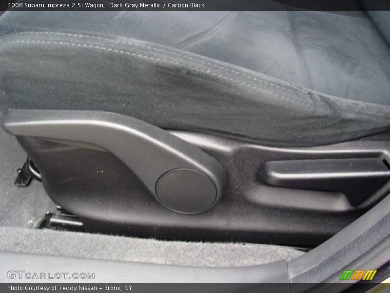 Dark Gray Metallic / Carbon Black 2008 Subaru Impreza 2.5i Wagon