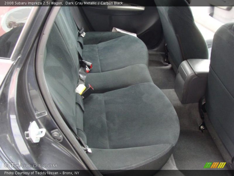 Dark Gray Metallic / Carbon Black 2008 Subaru Impreza 2.5i Wagon