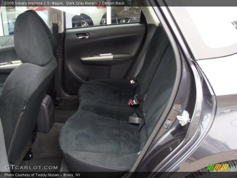 Dark Gray Metallic / Carbon Black 2008 Subaru Impreza 2.5i Wagon