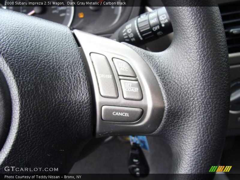 Controls of 2008 Impreza 2.5i Wagon