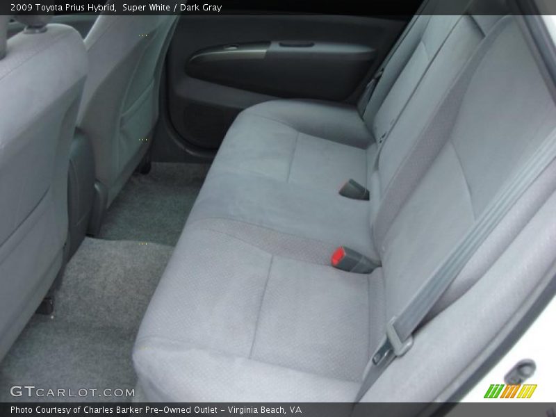 Super White / Dark Gray 2009 Toyota Prius Hybrid