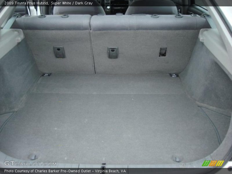 Super White / Dark Gray 2009 Toyota Prius Hybrid