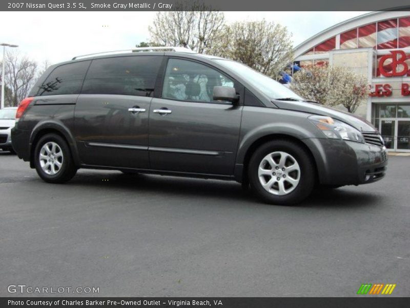 Smoke Gray Metallic / Gray 2007 Nissan Quest 3.5 SL