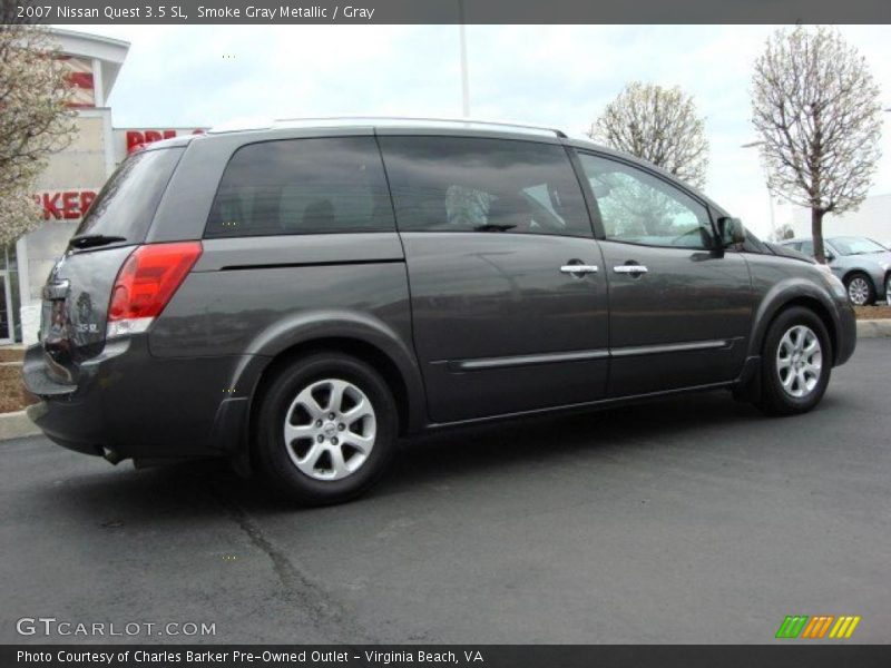 Smoke Gray Metallic / Gray 2007 Nissan Quest 3.5 SL